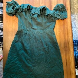 Princess Polly clover off the shoulder dress